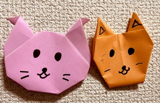 ネコの折り紙